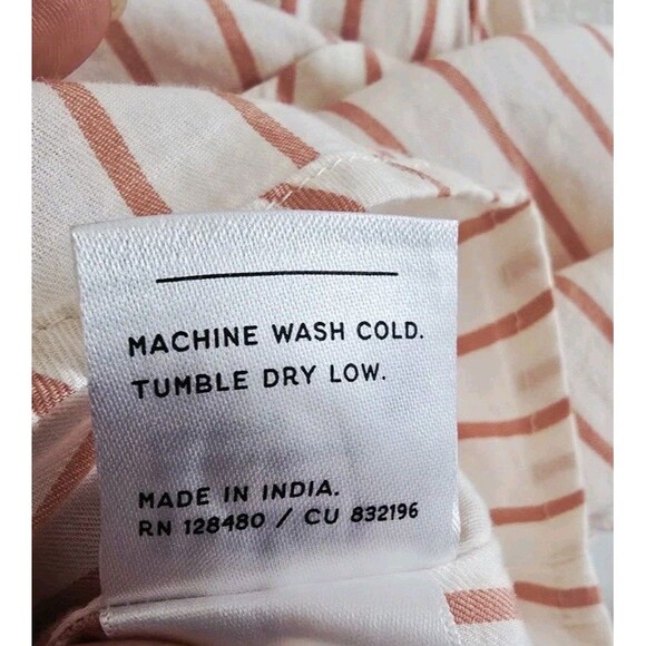 Pact Pink Striped Midi Dress - Picture 8 of 9